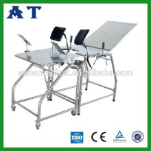 Hot sale hospital totalement SS obstétrique livraison table